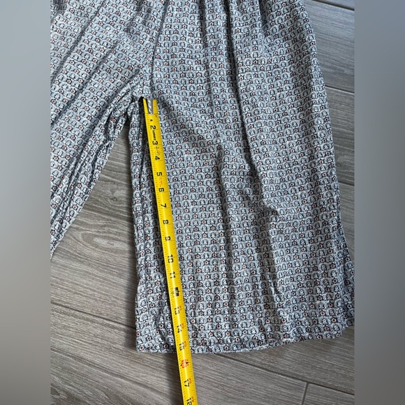 Abercrombie & Fitch| Boho Wide Leg Cropped Pants, Size XS•••Geometric Pattern - Picture 11 of 13